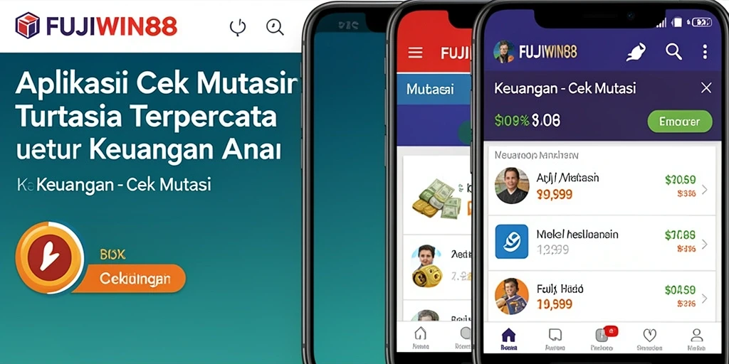 Tampilan antarmuka FUJIWIN88 untuk Cek Mutasi yang informatif dan mudah digunakan.